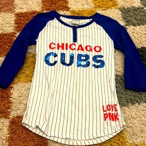 Pink Cubs shirt
